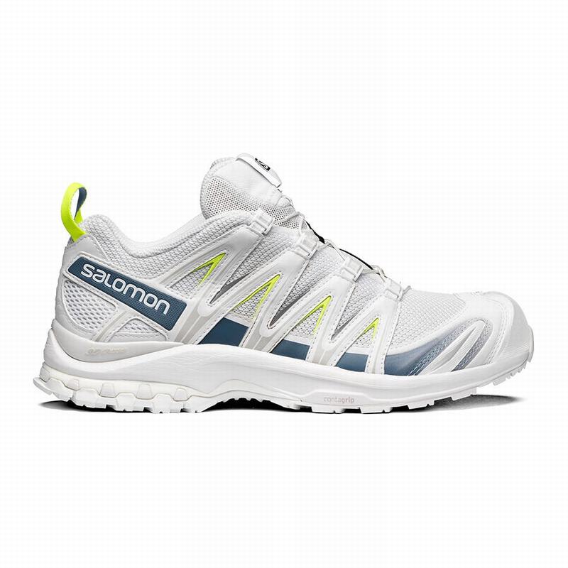 Zapatillas Trail Running Salomon Hombre Blancas / Azules - Salomon Argentina XA PRO 3D ,263954-CET